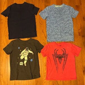 Cat & Jack Kids Tees - Black, Blue, Gray, Red